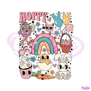 hoppy-easter-doodles-bunny-rainbow-egg-svg