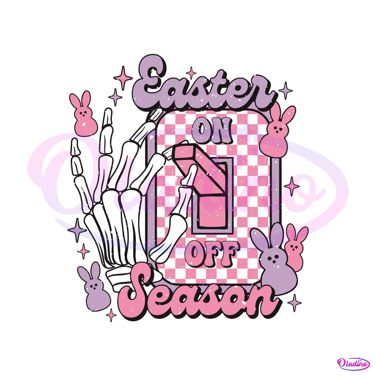 easter-season-mode-on-hand-skeleton-bunny-svg