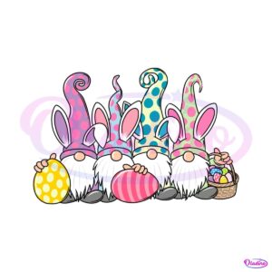 easter-gnomes-with-easter-eggs-svg