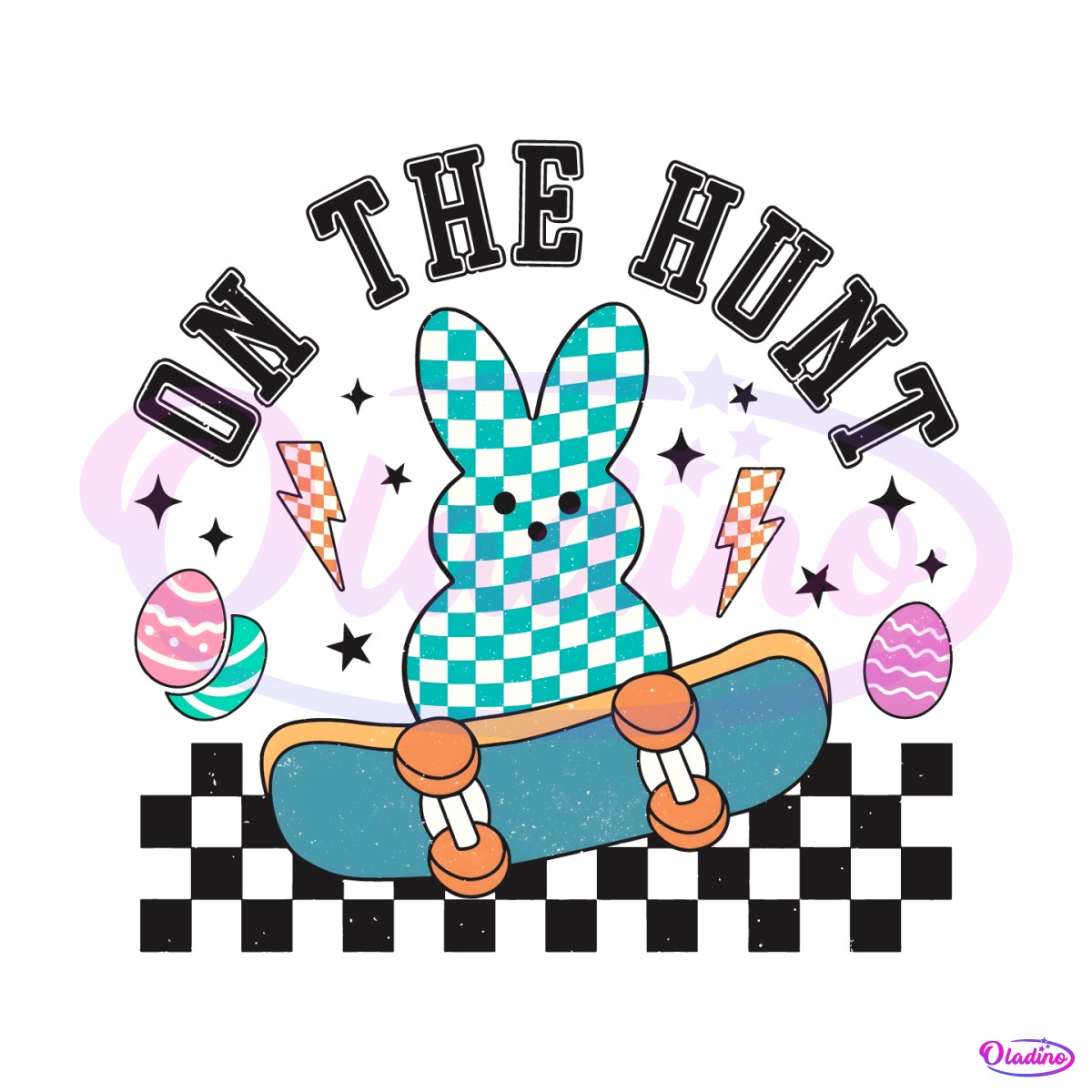 retro-on-the-hunt-easter-bunny-png