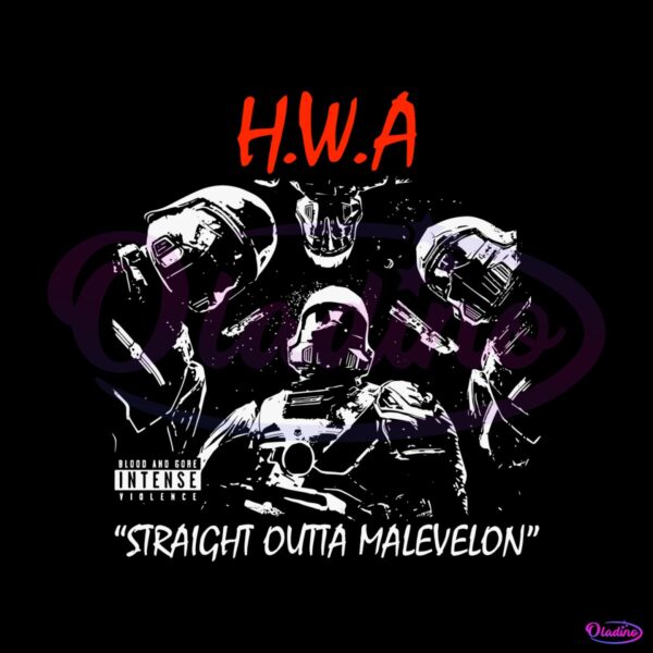 HWA Straight Outta Malevelon Helldivers 2 SVG