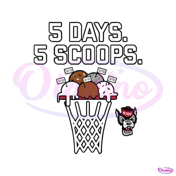 nc-state-wolfpack-5-days-5-scoops-svg