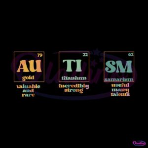 autism-periodic-table-valuable-and-rare-svg