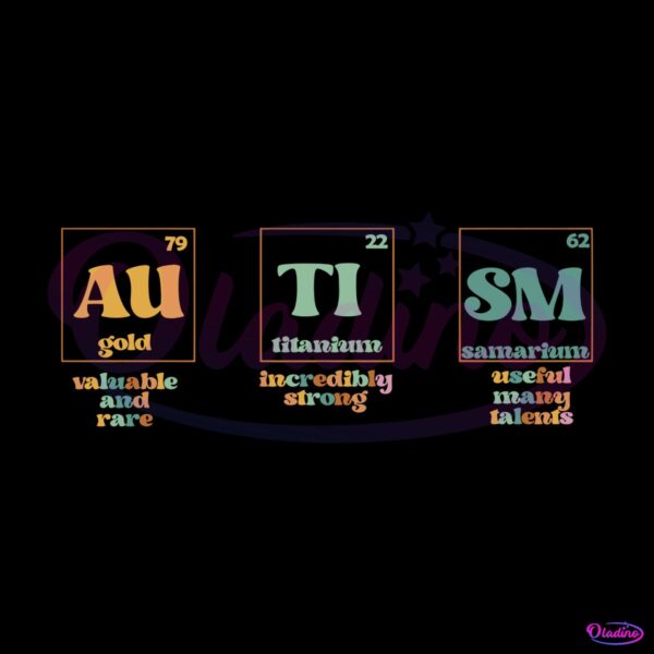 autism-periodic-table-valuable-and-rare-svg