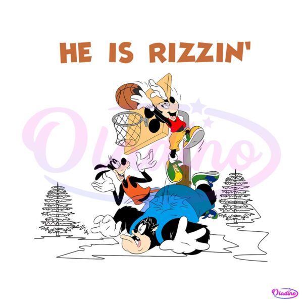 mickey-and-friends-he-is-rizzin-png