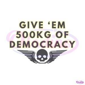 500kg-of-democracy-funny-helldivers-2-svg