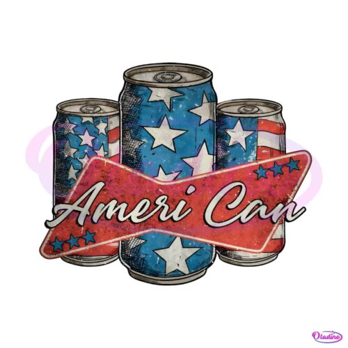 retro-ameri-can-4th-of-july-usa-flag-png