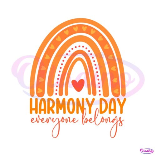 retro-harmony-day-rainbow-everyone-belongs-svg