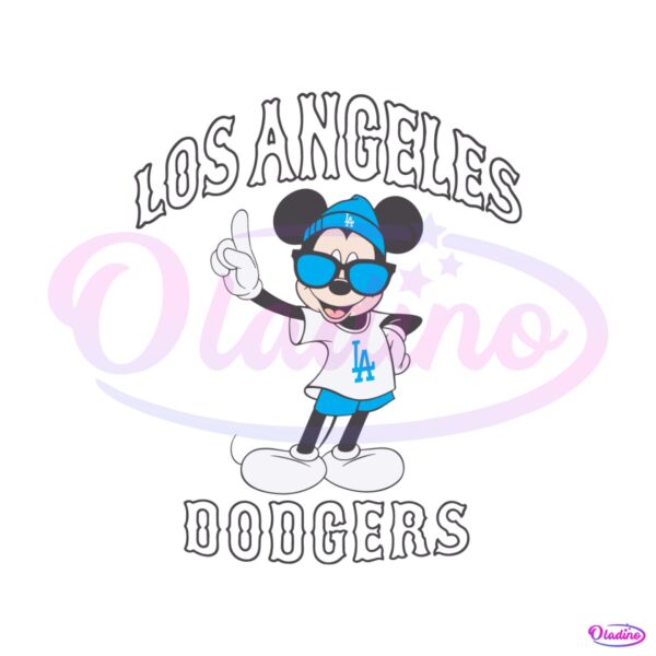 mickey-mouse-los-angeles-dodgers-baseball-svg