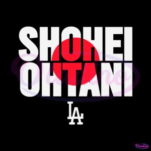 mlb-shohei-ohtani-los-angeles-dodgers-player-svg