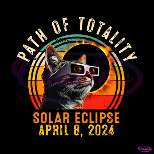 path-of-totality-solar-eclipse-funny-cat-png