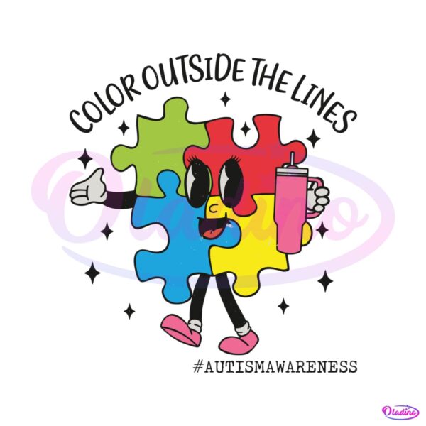 color-outside-the-lights-autism-awareness-svg
