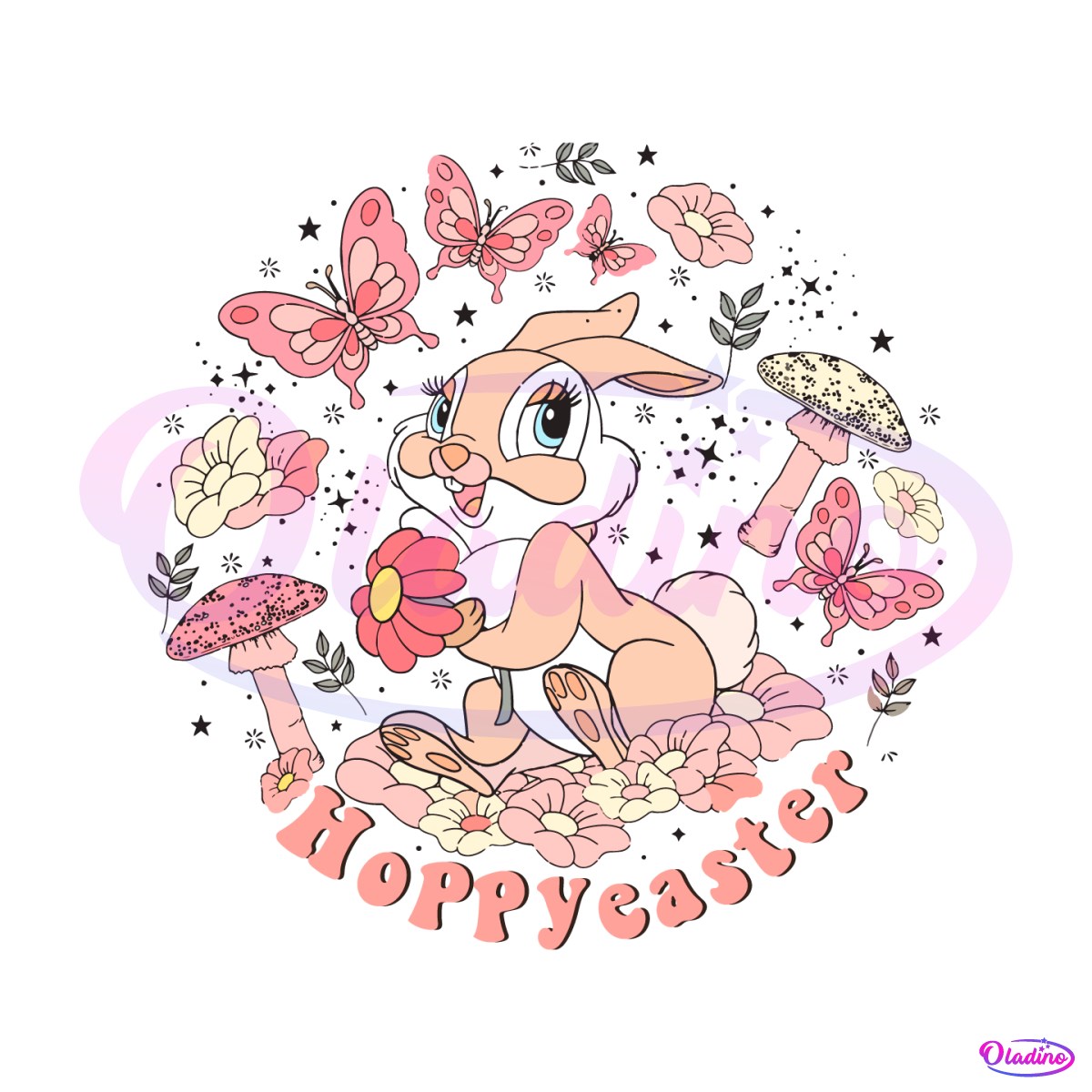 hoppy-easter-floral-bunny-svg