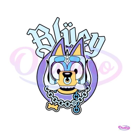 funny-bluey-bandit-heeler-cartoon-svg