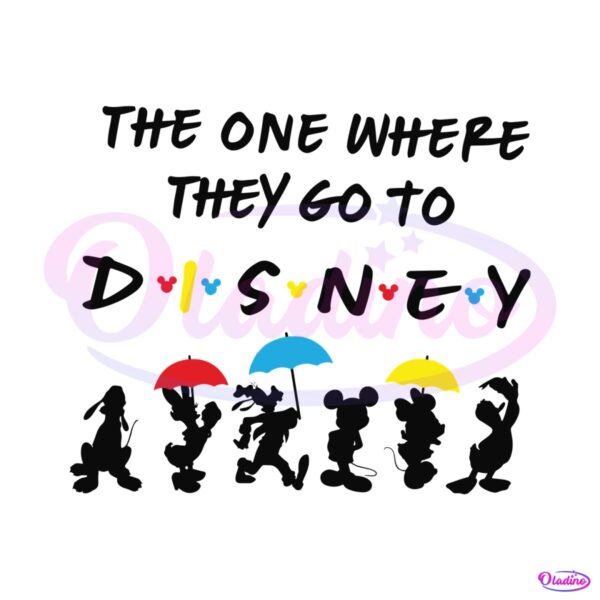 the-one-where-they-go-to-disney-svg
