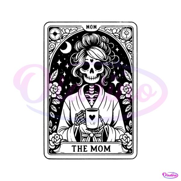 the-mom-tarot-card-skeleton-mother-svg