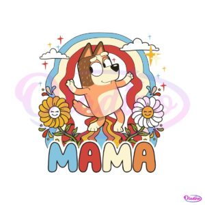 floral-bluey-mama-chilli-heeler-mothers-day-svg