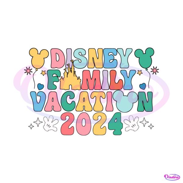 retro-disney-family-vacation-2024-castle-svg