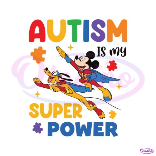 mickey-pluto-autism-is-my-super-power-svg