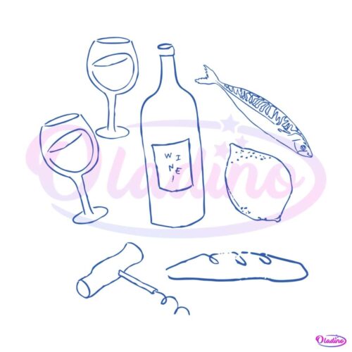 retro-wine-cooking-ingredients-svg