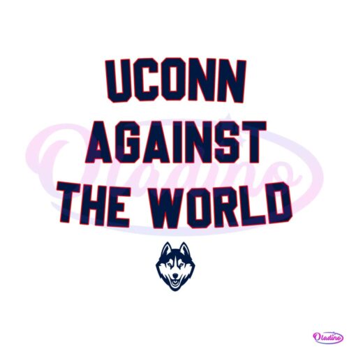 retro-uconn-against-the-world-svg