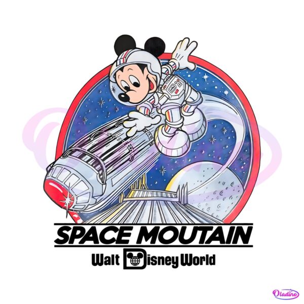 Funny Space Mountain Mickey Mouse PNG