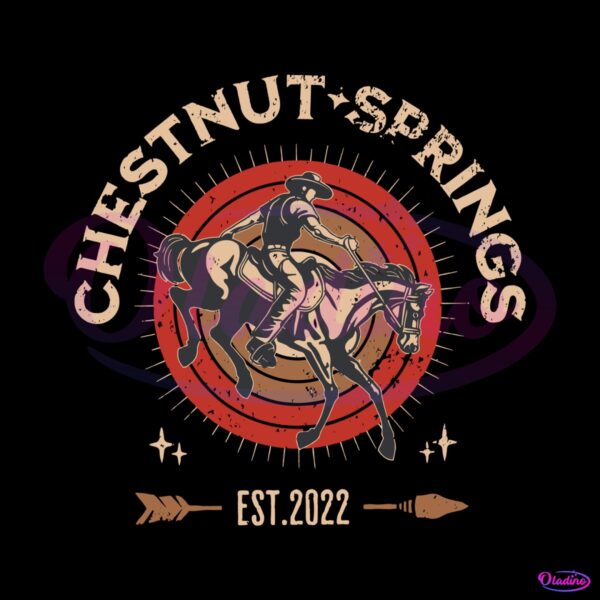 Chestnut Springs Series Books Est 2022 SVG