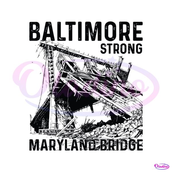 baltimore-strong-maryland-baltimore-svg