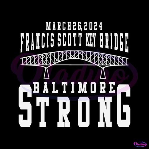 francis-scott-key-bridge-collapse-baltimore-strong-svg