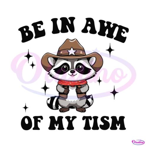 groovy-cowboy-be-in-awe-of-my-tism-svg