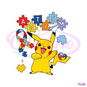 pikachu-autism-ribbon-puzzle-pieces-svg