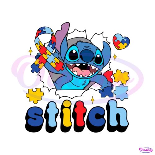 stitch-autism-awareness-ribbon-svg