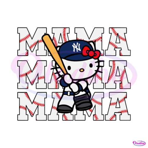 hello-kitty-mama-ny-yankees-baseball-svg