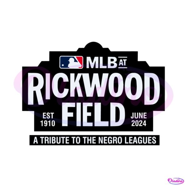 MLB At Rickwood Field 2024 SVG