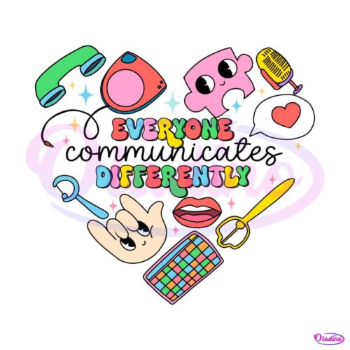 everyone-communicates-differently-doodles-svg