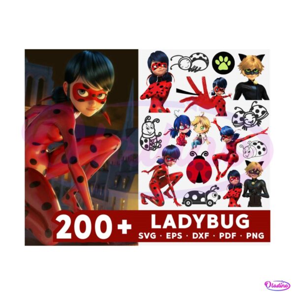 200-ladybug-design-bundle-svg