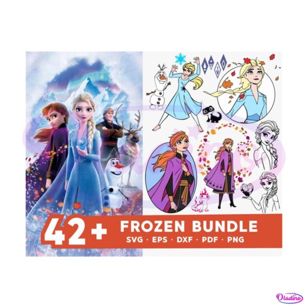 42+ Frozen Bundle SVG