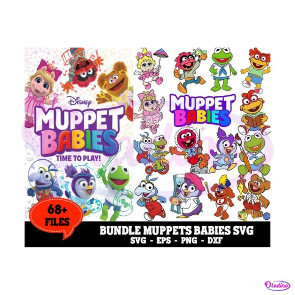 68-files-muppet-babies-bundle-svg