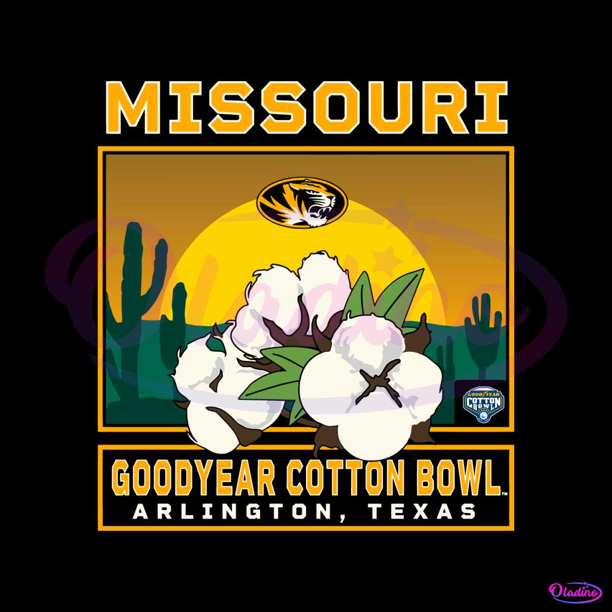 Missouri Tigers 2023 Good Year Cotton Bowl SVG - Missouri Tigers SVG