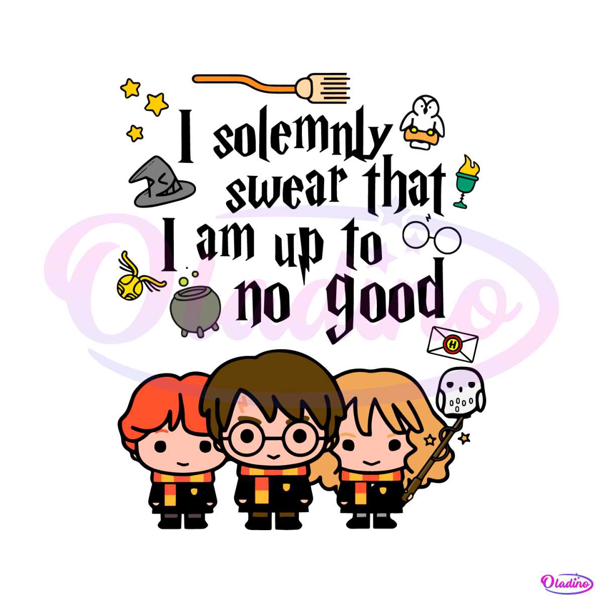 Swear That I Am Up To No Good SVG - Harry Potter SVG