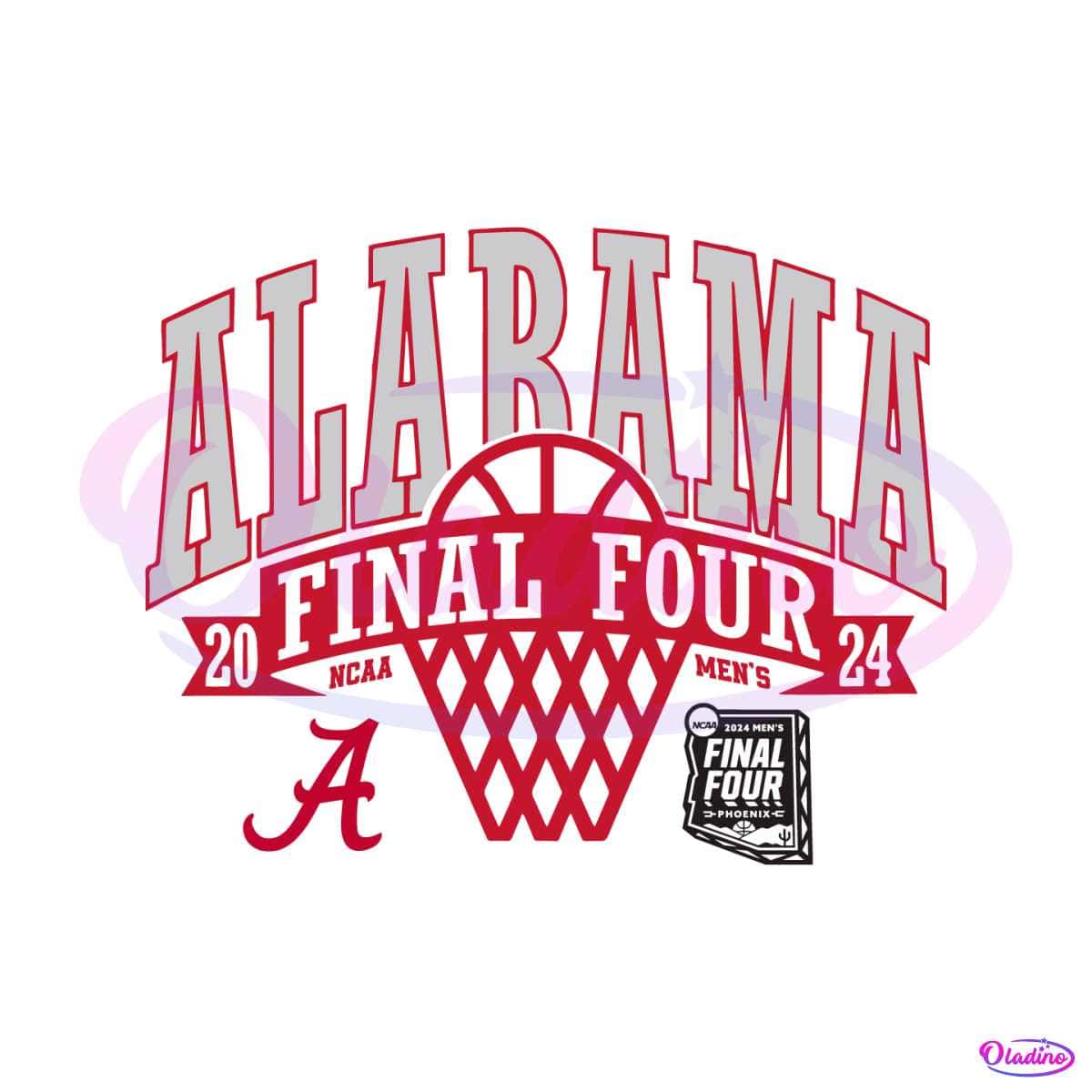 Alabama Final Four 2024 Mens Basketball SVG