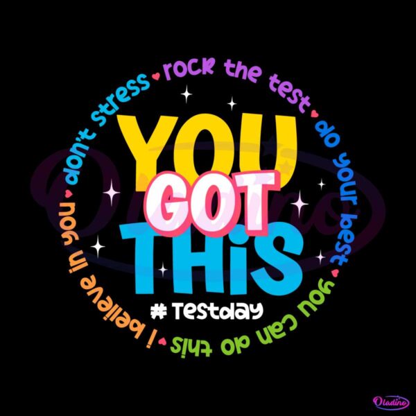 you-got-this-test-day-dont-stress-rock-the-test-svg