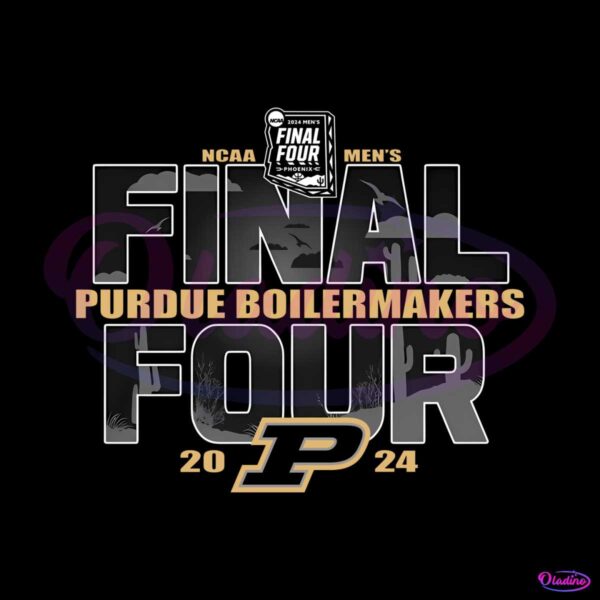 purdue-boilermakers-final-four-2024-svg