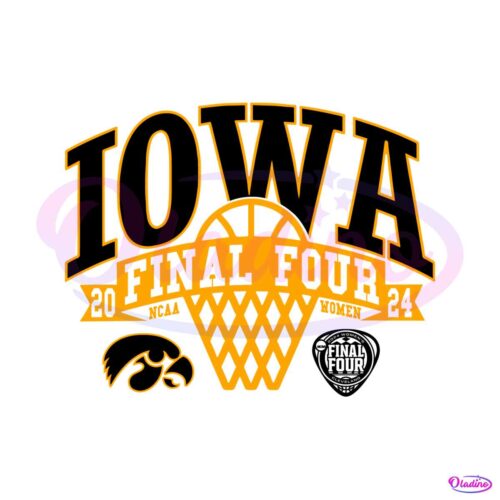 iowa-final-four-2024-womens-basketball-ncaa-svg