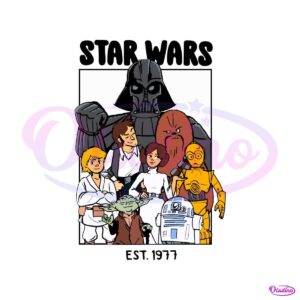 disney-star-wars-est-1977-cartoon-svg