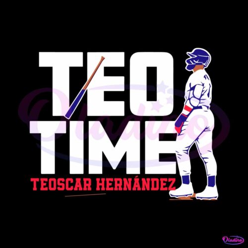 teoscar-hernandez-teo-time-dodgers-player-svg