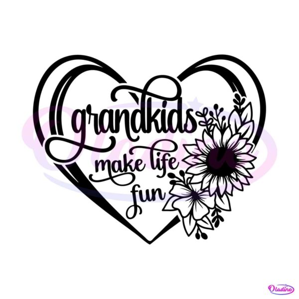 grandkids-make-life-fun-floral-heart-svg