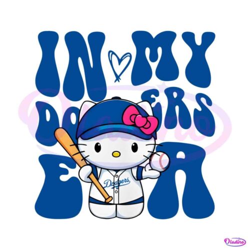 hello-kitty-in-my-dodgers-era-png