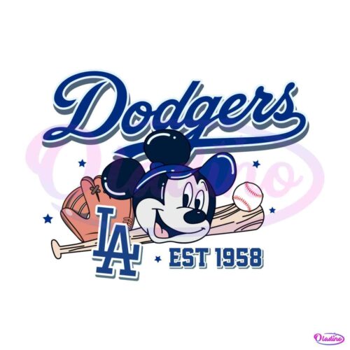 la-dodgers-est-1958-mickey-baseball-svg