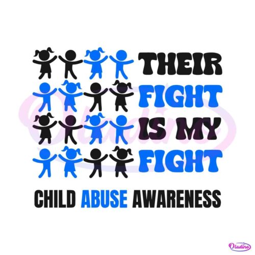 their-fight-is-my-fight-child-abuse-awareness-svg